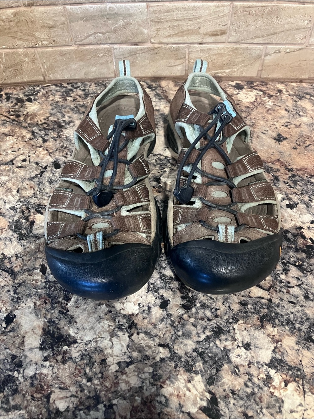 Keen Brown and Black Women's Outdoor Sandals